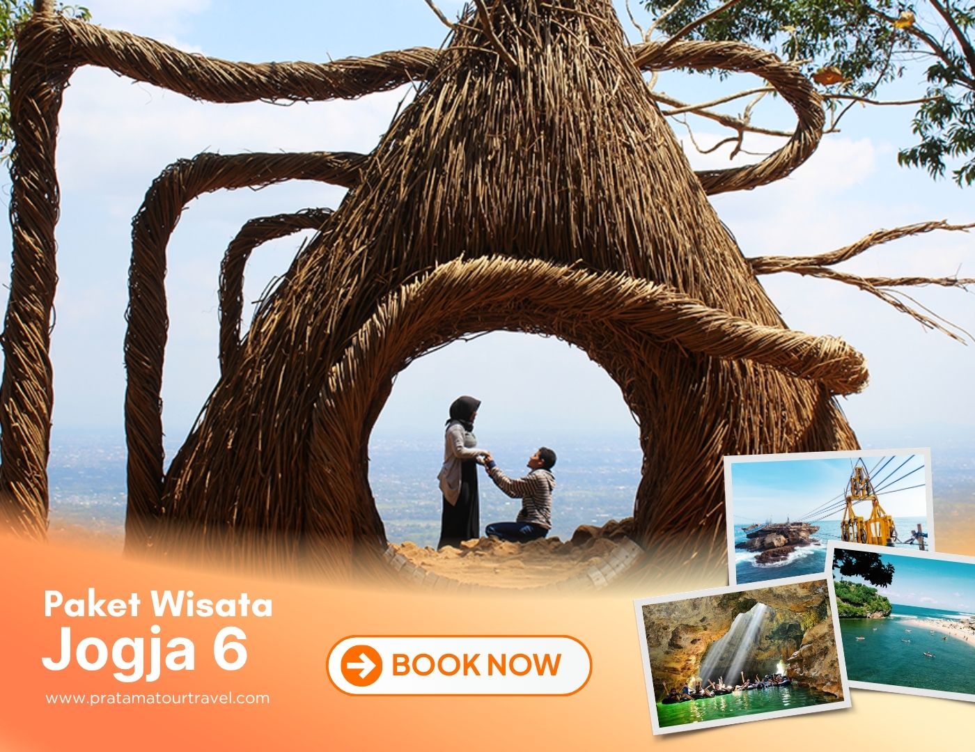 Goa Pindul & Pantai Tour